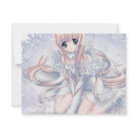 falling girl invitations