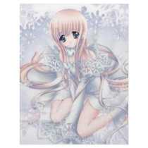 falling girl customized letterhead