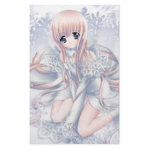 falling girl stationery paper