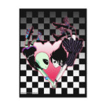 Falling Heart PostCard