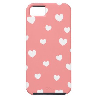 falling hearts iPhone case- choose your background iPhone 5 Case