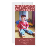 Falling Hearts & Stars Valentine's Photo Cards photo cards