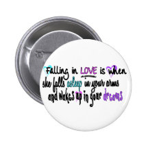 Falling in love pins