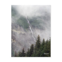 Falling into Juneau Postcard