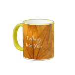 Falling Into You Mug mugs