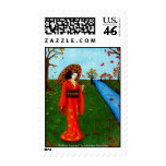 "Falling Leaves" Postage Stamps