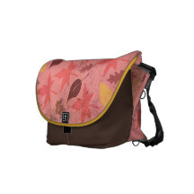 Falling Leaves Rickshaw Messenger Bag