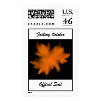 Falling October Stamp by FallingOctober Falling October Stamp