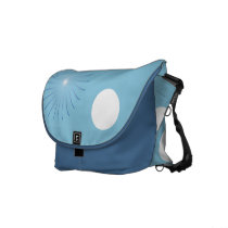 Falling Snow Rickshaw Messenger Bag messenger bags