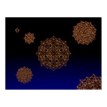 Falling Snowflakes posters