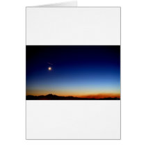 FALLING STAR GREETING CARD