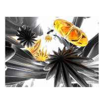 Falling Stars Abstract Poster posters