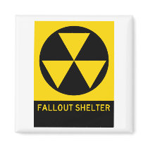 Fallout Shelter Highway Sign Magnets