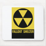 Fallout Shelter Sign Mousepad