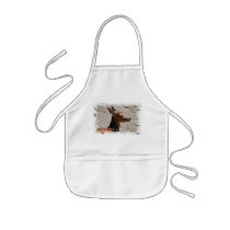 Fallow Deer Profile  Children's Apron