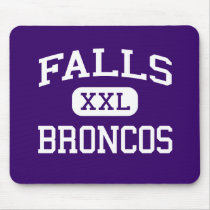 Falls - Broncos - High - International Falls mousepads by customteamsportswear Falls - Broncos - High - International Falls mousepads