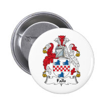 Falls Family Crest Button