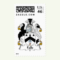 Falls Family Crest Stamps