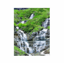 Falls In Glacier photo sculptures by lifesphere Falls In Glacier photo sculptures