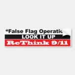False Flag Operation Bumper Stickers