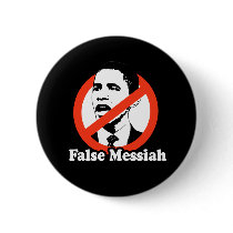 FALSE MESSIAH buttons by Politicaltshirts FALSE MESSIAH buttons