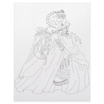 False Queen Custom Letterhead
