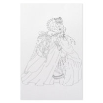 False Queen Custom Stationery