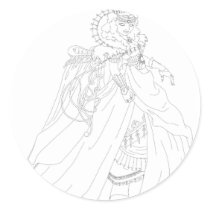 False Queen stickers by thedustyphoenix False Queen stickers