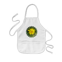 False Sunflower Children's Smock Aprons