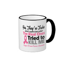 Falsificación y Spectacular - cáncer de pecho Taza De Café