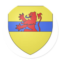 fam nl de Wilre , Netherlands Sticker