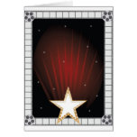 Fame Background Greeting Card
