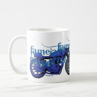Fameland Garage Company - Planet Blue Edition Coffee Mug