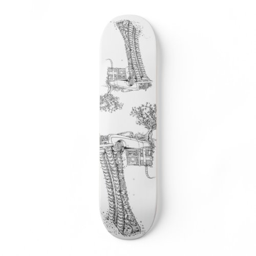 Fameland Tree House Rolls On Tracks™ Skateboard skateboard