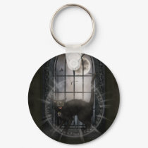Familiar Magic Black Cat Key Chain keychains