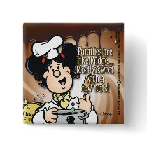 Families are Like Fudge Pinback Buttons
