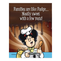Families are Like Fudge Posters