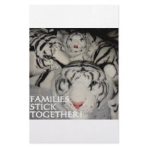 FAMILIES STICK TOGETHER TIGERS stationery by LOOSIELUCY FAMILIES STICK TOGETHER TIGERS stationery