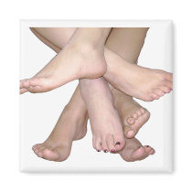 Familiy of Feet Magnet