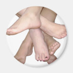Familiy of Feet Magnet