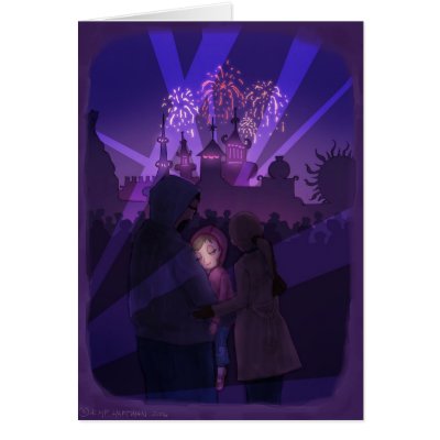 Family Greeting Card by moonfreakformula