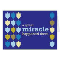 Family Chanukah greeting card cards