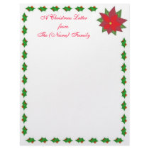 Family Christmas Letter Letterhead by orglioness Family Christmas Letter Letterhead