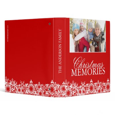 Family Christmas Photo Album Binder