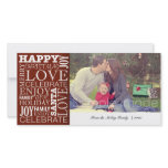 Family Christmas Photo Card