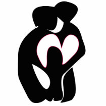 Family Circle of Love Photo Cutout