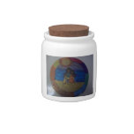 family circle,sunshine,by mandy ashby.jar candy dishes