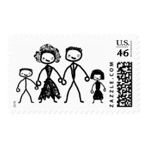 family  concept postage