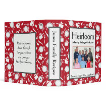 Family Cookbook - Customize binders