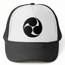 Family crest Japanese hats by EnlightenedElephant Family crest Japanese hats